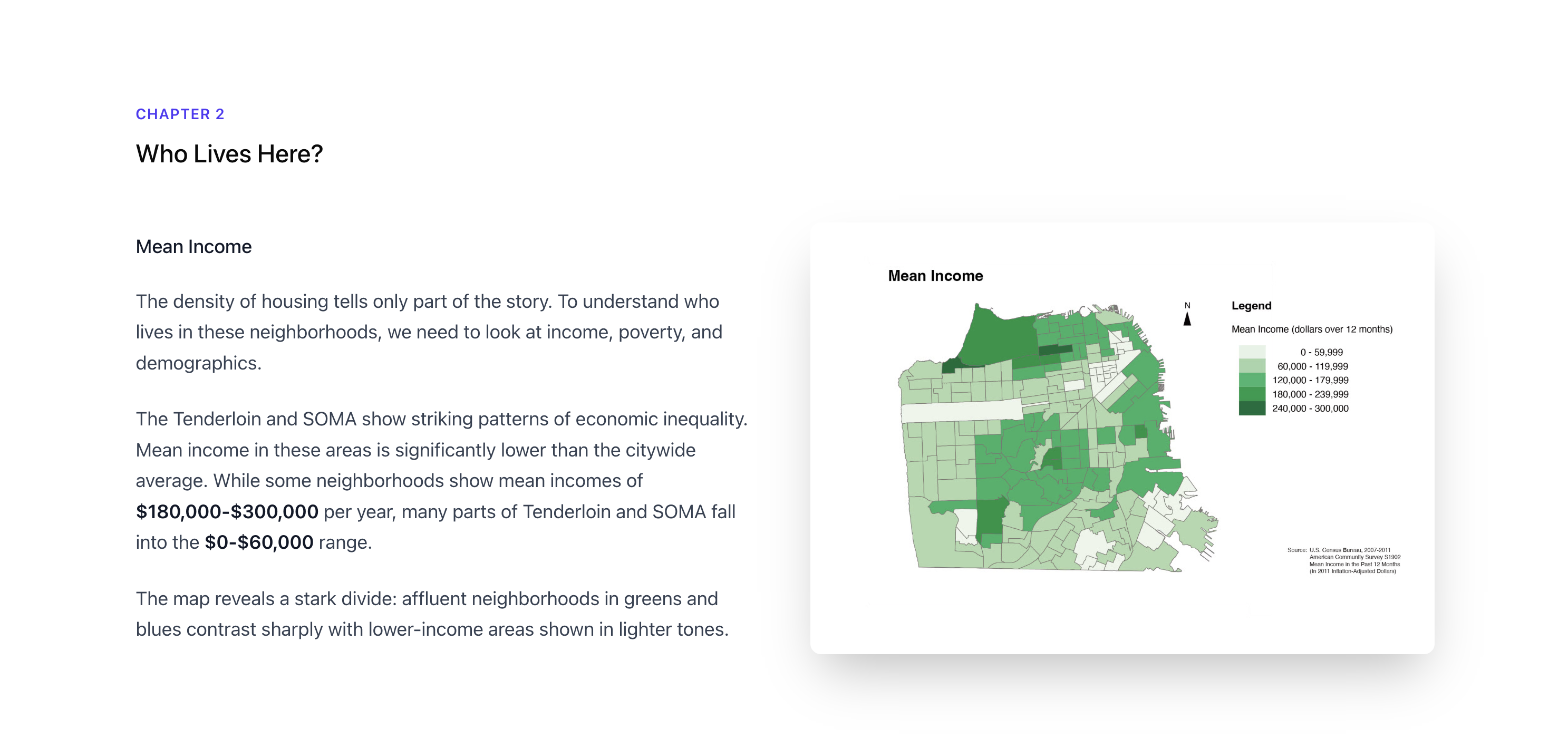 Map visualisation of collision patterns and street design features