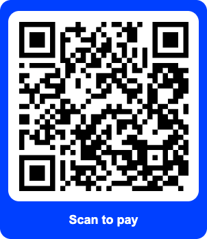 Scan to support via credit card